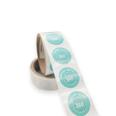 Печатание цвета RFID NFC маркирует материал ЛЮБИМЦА ярлыка бирки NFC/PVC