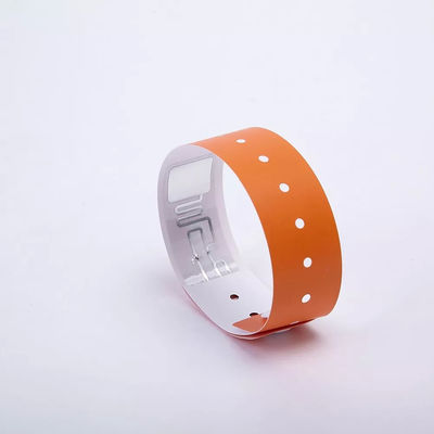 Wristband 210*35mm Rfid бумаги доказательства воды устранимый 250*30mm