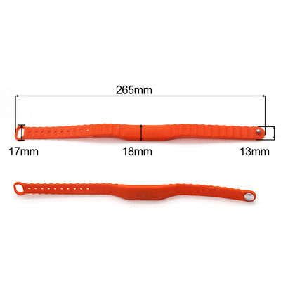 Wristband кремния бирки регулируемый RFID Wristband FM11RF08 RFID