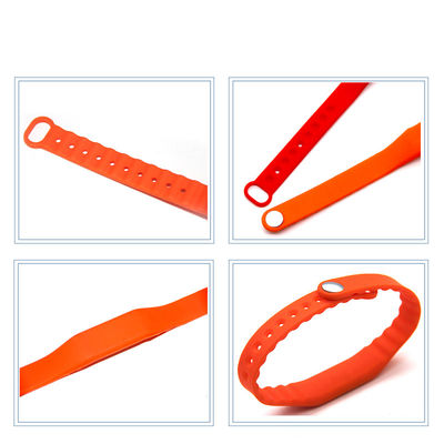 Wristband кремния бирки регулируемый RFID Wristband FM11RF08 RFID