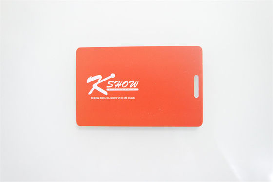 материал упаковки PVC карты 13.56MHZ 85.5*54*0.84mm M1 RFID