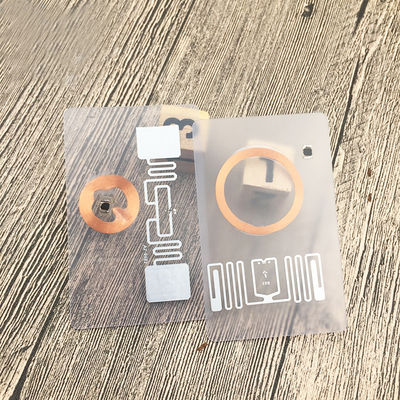 ЕСЛИ карты частоты гибридной смарт-карты RFID UHF финиш двойной лоснистый