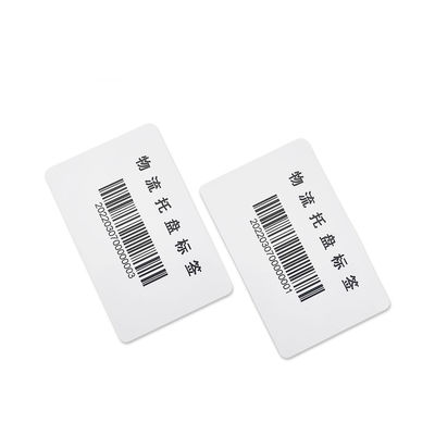 Паллет RFID снабжения маркирует изготовление на заказ карты 80*25mm персонализированное
