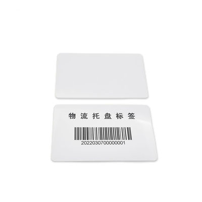Паллет RFID снабжения маркирует изготовление на заказ карты 80*25mm персонализированное