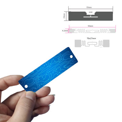 Печать чтения 860~960MHz карты 130X40mm UHF RFID международного