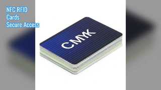 CMYK NFC RFID-карты 13,56 МГц 216 чипов